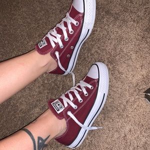 Maroon chucks